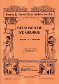Alford Standard Of St George Military March Cards Sheet Music Songbook