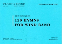 120 Hymns For Wind Band Euphonium Bass Clef Sheet Music Songbook