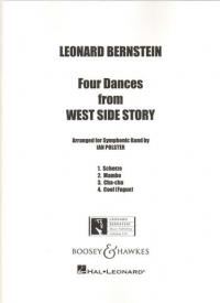 Bernstein 4 Dances West Side Story Sym Bnd Score Sheet Music Songbook