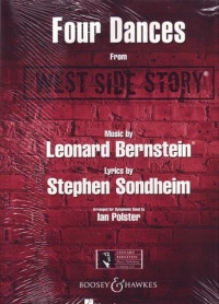 Bernstein 4 Dances West Side Story Symph Bnd Set Sheet Music Songbook