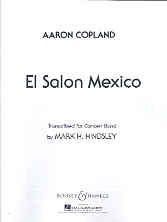 Copland El Salon Mexico Wind Band Score Sheet Music Songbook