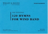 120 Hymns For Wind Band Tenor Sax Sheet Music Songbook