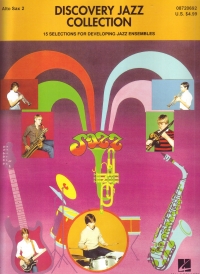 Discovery Jazz Collection Alto Sax 2 Sheet Music Songbook