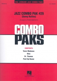 Jazz Combo Pak No 29 Sonny Rollins Sheet Music Songbook