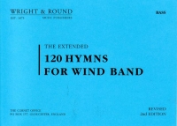 120 Hymns For Wind Band Tuba Bass Clef Sheet Music Songbook
