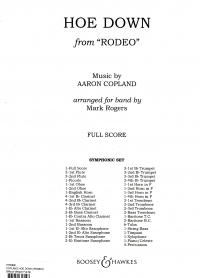 Copland Hoe Down (rodeo) Difficult Version Full Sc Sheet Music Songbook