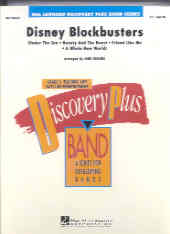 Disney Blockbusters Discovery Plus Symph Band Sheet Music Songbook