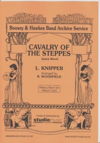 Cavalry Of The Steppes Knipper March Band Set Sheet Music Songbook