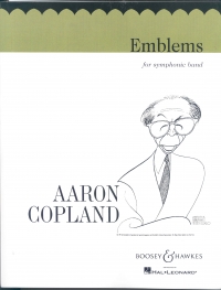 Copland Emblems Band Set Sheet Music Songbook