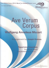 Ave Verum Corpus Mozart K618 Sb Sc/pts Sheet Music Songbook