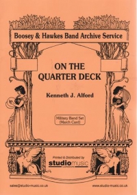 Alford On The Quarter Deck Wind Band Sheet Music Songbook