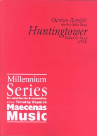 Respighi Huntingtower Ballad Sc/pts Wind Band Sheet Music Songbook