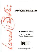 Bernstein Divertimento Symphonic Band Score &parts Sheet Music Songbook