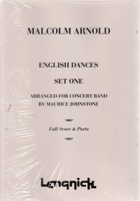 Arnold English Dances Set 1 Symph Band Parts/score Sheet Music Songbook