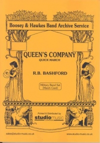 Bashford Queens Company March Band Set Sheet Music Songbook