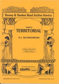 Blankenburg Territorial March March Card Set Sheet Music Songbook