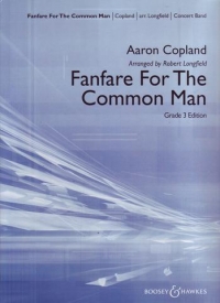 Copland Fanfare For Common Man Longfield Concert Sheet Music Songbook