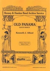 Alford Old Panama Wind Band March Card Set Sheet Music Songbook