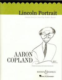 Copland Lincoln Portrait Mil Band Set Qmb176 Sheet Music Songbook