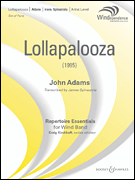 Adams Lollapalooza Wind Band Score Sheet Music Songbook