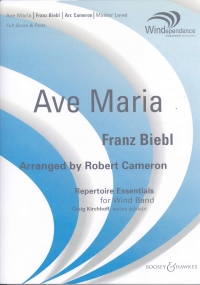 Biebl Ave Maria Wind Band Score & Parts Sheet Music Songbook
