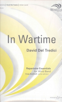 Del Tredici In Wartime Wind Band Score & Parts Sheet Music Songbook