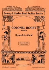 Colonel Bogey (march) Alford Wind Band Sheet Music Songbook