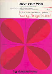 Just For You Clark Young Stage Band Sheet Music Songbook