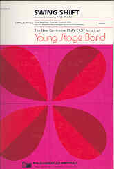 Swing Shift Clark Young Stage Band Sheet Music Songbook