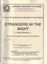 Frank Sinatra Strangers In The Night F Big Band Sheet Music Songbook
