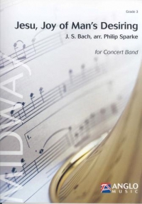 Jesu Joy Of Mans Desiring Bach/sparke Concert Sheet Music Songbook