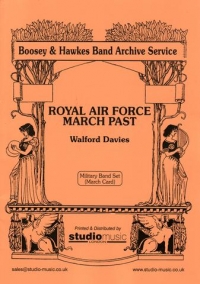 Walford Davies Raf March Past Wind Band Set Sheet Music Songbook