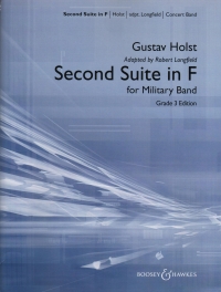 Holst Second Suite In F Longfield Concert/military Sheet Music Songbook