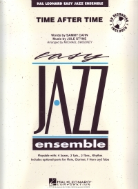 Time After Time Easy Jazz Ensemble Score & Parts Sheet Music Songbook