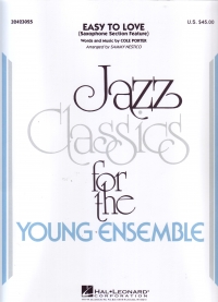 Easy To Love Young Jazz Ensemble Score & Parts Sheet Music Songbook