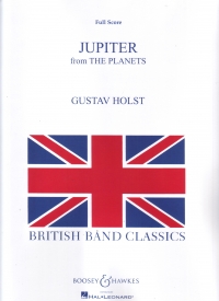 Holst Jupiter The Planets Wind Band Full Score Sheet Music Songbook