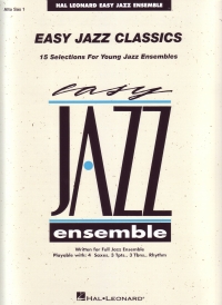 Easy Jazz Classics Alto Sax 1 Sheet Music Songbook