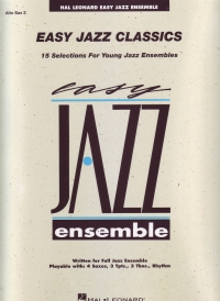 Easy Jazz Classics Alto Sax 2 Sheet Music Songbook