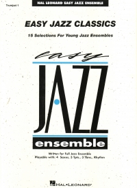 Easy Jazz Classics Trumpet 1 Sheet Music Songbook