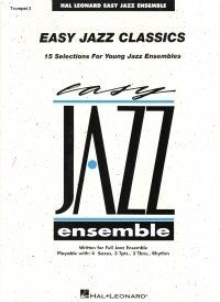 Easy Jazz Classics Trumpet 2 Sheet Music Songbook