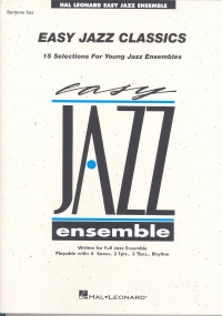 Easy Jazz Classics Baritone Sax Sheet Music Songbook
