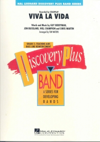 Coldplay Viva La Vida Discovery Plus Concert Band Sheet Music Songbook