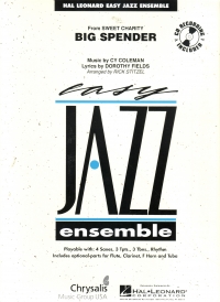Big Spender Coleman Easy Jazz Ensemble Sheet Music Songbook