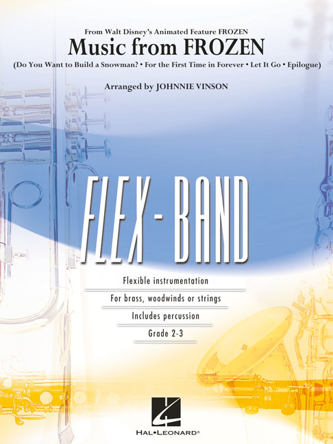 Frozen Music From Frozen Flex Band Score & Parts Sheet Music Songbook