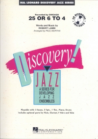25 Or 6 To 4  Discovery Jazz Series  Score & Parts Sheet Music Songbook