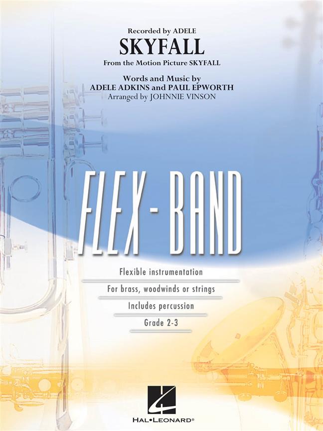 Skyfall Flex-band Score & Parts Sheet Music Songbook