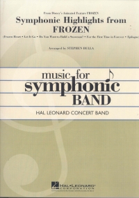 Frozen Symphonic Highlights Sb Score & Parts Sheet Music Songbook