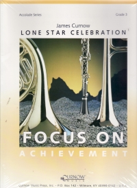 Curnow Lone Star Celebration Concert Band Sc/pts Sheet Music Songbook