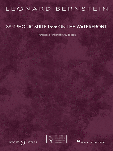Bernstein Symphonic Suite From On The Waterfront Sheet Music Songbook