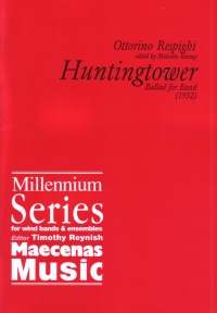 Respighi Huntingtower Ballad Score Only Sheet Music Songbook